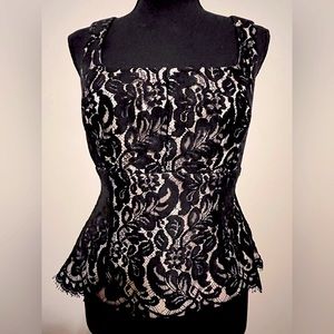 NWOT WHBM Satin/Lace Corset Bustier - 4